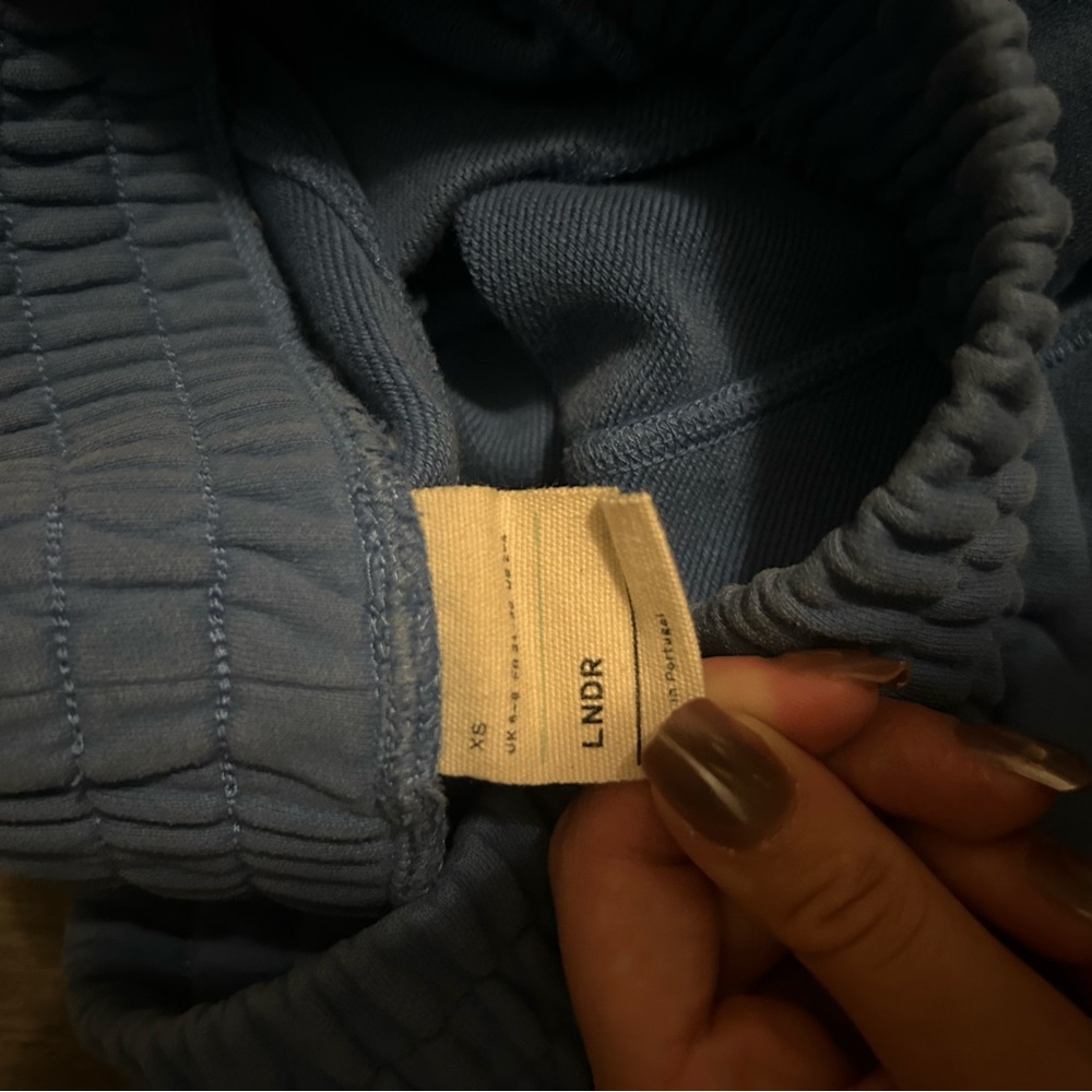 LNDR Light Blue Cozy sweatpants - Picture 2 of 3